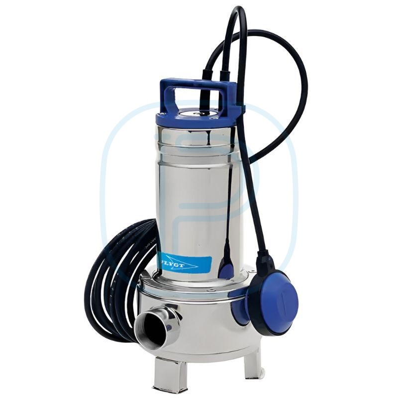 Pompe Flygt Delinox DXVM 50-11GT Roue Vortex avec flotteur